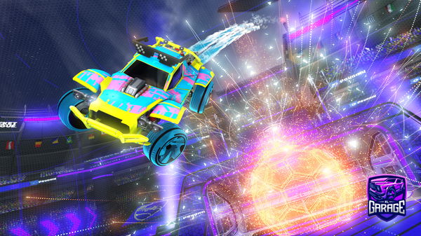 A Rocket League car design from RoboWave64