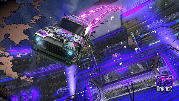 A Rocket League car design from oatinator