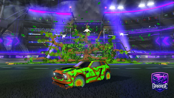 A Rocket League car design from rayle