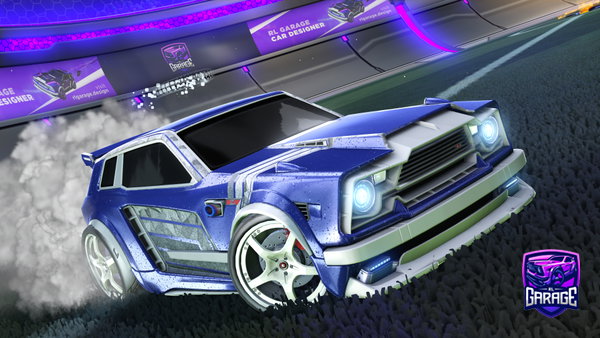 A Rocket League car design from TheCatAllex