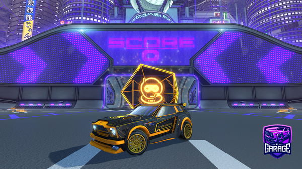 A Rocket League car design from Oreocookie45