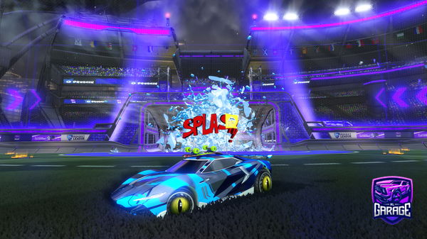 A Rocket League car design from JetJosho