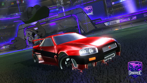 A Rocket League car design from Dasfdasanfoyi