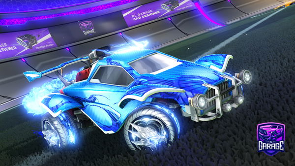 A Rocket League car design from Llama15