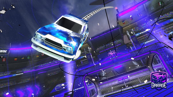 A Rocket League car design from AbuAlkhateeb