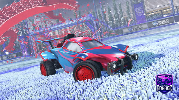 A Rocket League car design from Rossi1164