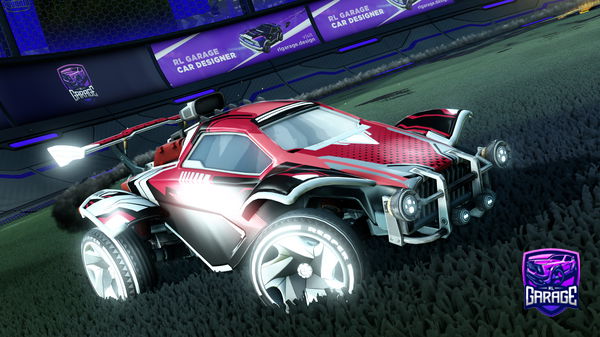 A Rocket League car design from da_bu01