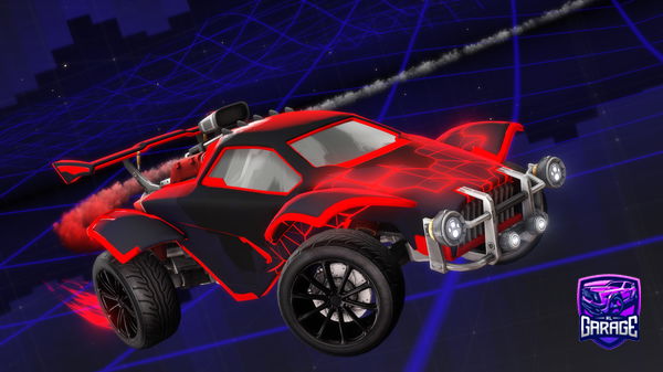 A Rocket League car design from Daanvdd_