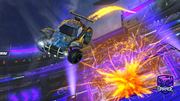A Rocket League car design from zzuxrl