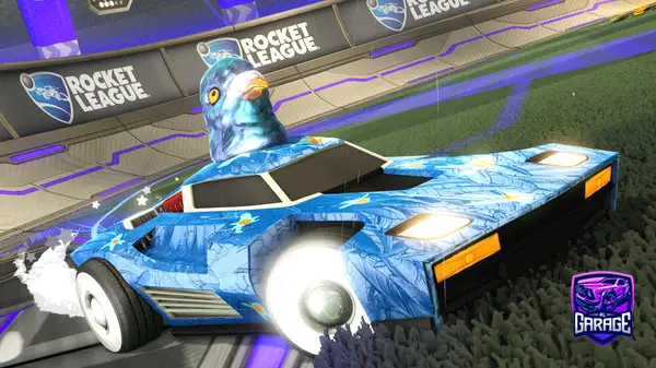 A Rocket League car design from Doc_Loco9