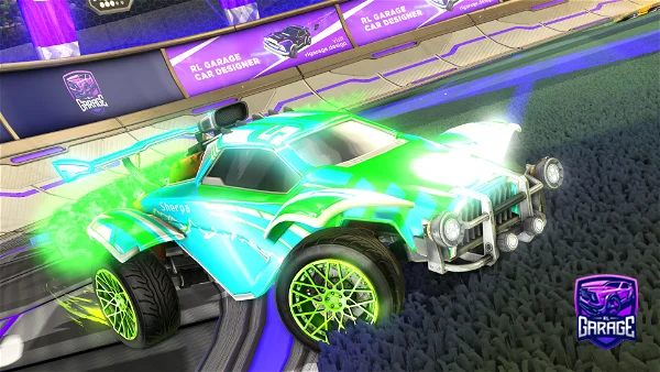 A Rocket League car design from nicklesus