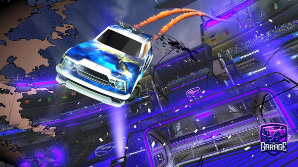 A Rocket League car design from Nightmare_FuelXD