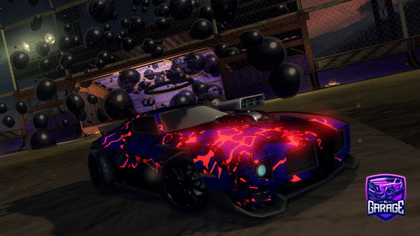 A Rocket League car design from Moipieru