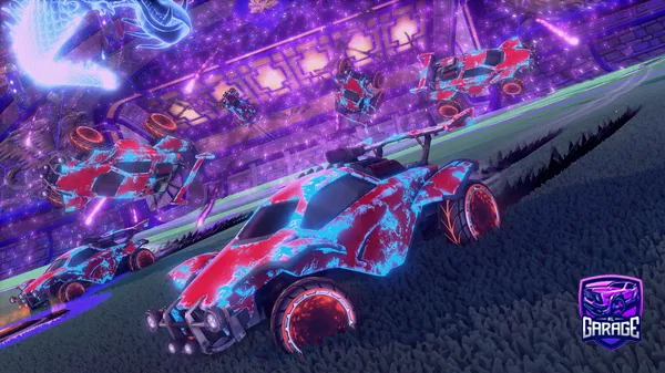 A Rocket League car design from GlacialxInferno