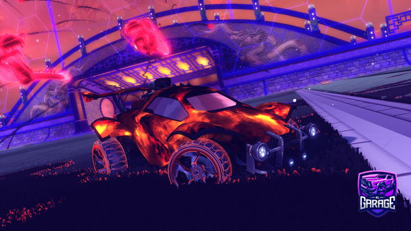 A Rocket League car design from nopzY22