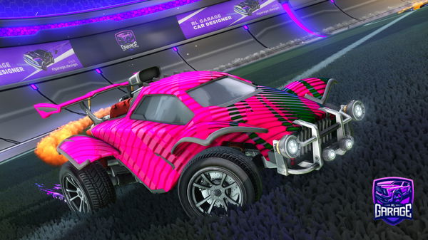 A Rocket League car design from Sp33dD3monX8