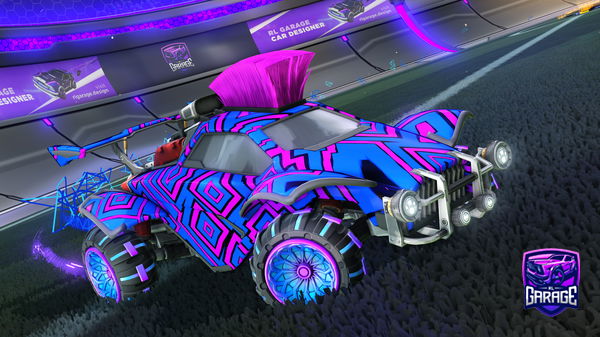 A Rocket League car design from DoupDoupDoup