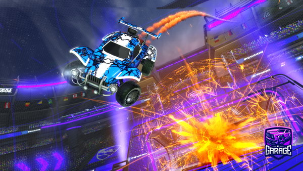 A Rocket League car design from Sonny0309