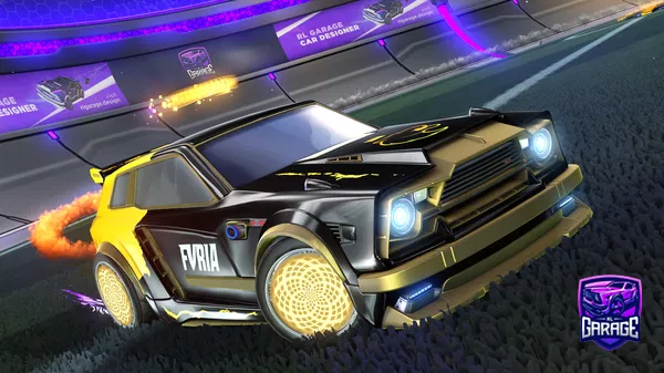 A Rocket League car design from jurucutudd