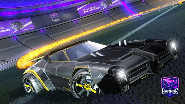 A Rocket League car design from Zaxonius