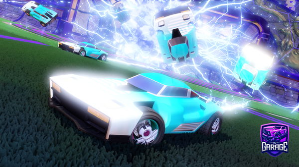 A Rocket League car design from Aclimont