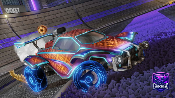 A Rocket League car design from Shooteo2313