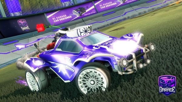 A Rocket League car design from Zurinko