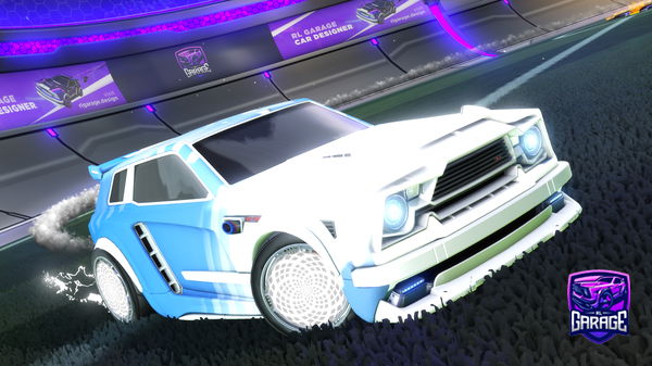 A Rocket League car design from Liffypup