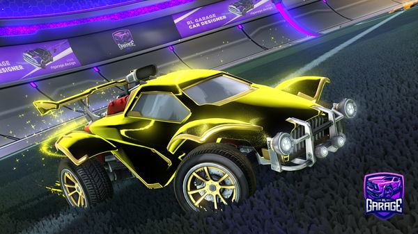 A Rocket League car design from RLFX_JAYDEN