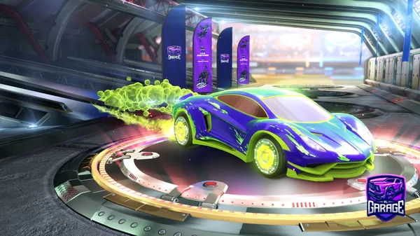 A Rocket League car design from billman