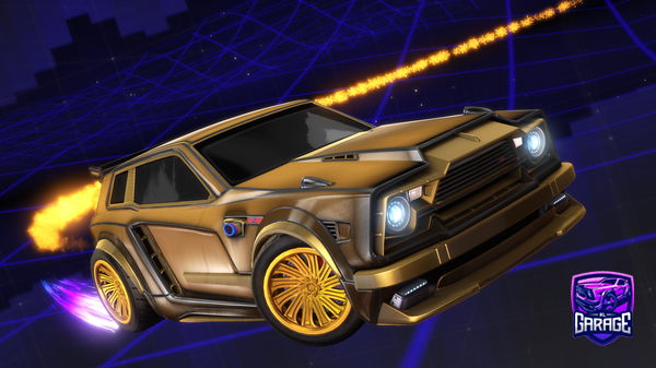 A Rocket League car design from Braylenarnold777