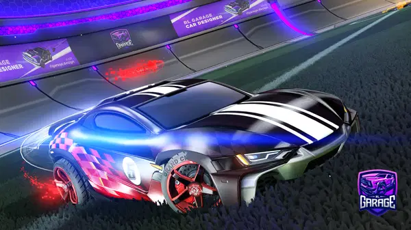 A Rocket League car design from DartAce91