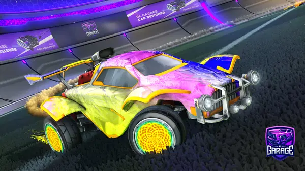 A Rocket League car design from Shooteo2313