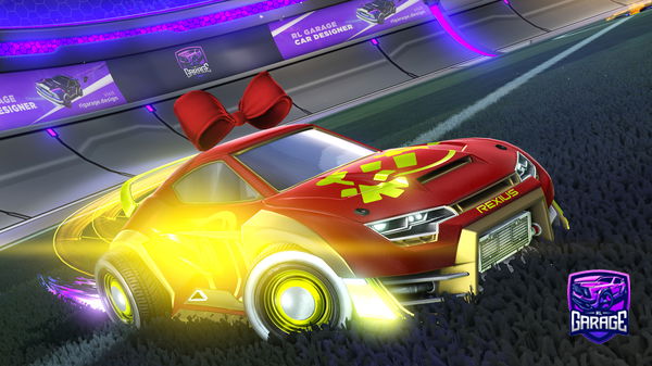 A Rocket League car design from Bzerojr