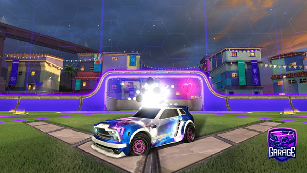 A Rocket League car design from Mally_boyyy
