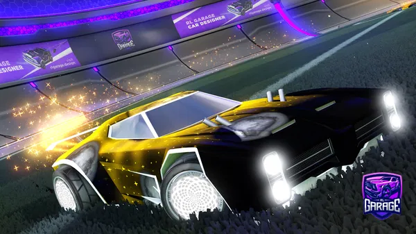 A Rocket League car design from CXCXNUT
