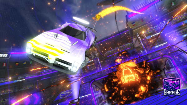 A Rocket League car design from Levyje