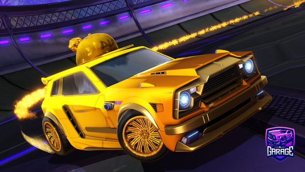 A Rocket League car design from waterGlaciator10