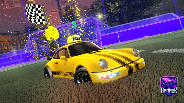 A Rocket League car design from Submittobirb