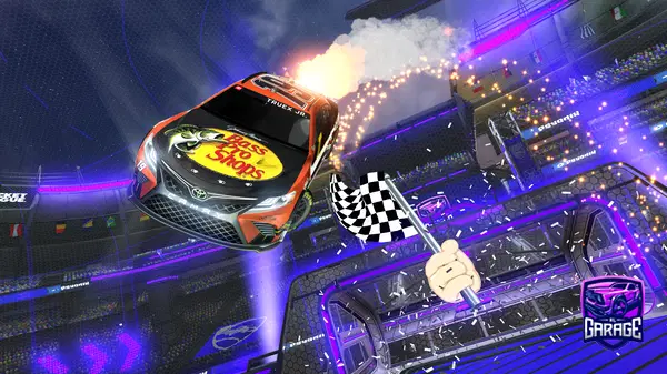 A Rocket League car design from Cami_is_ok