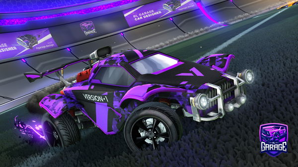 A Rocket League car design from ByeRocketLeague