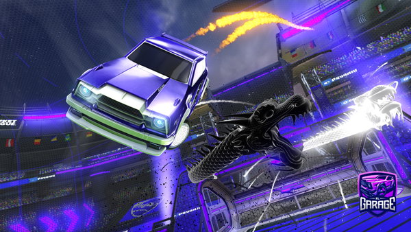 A Rocket League car design from boice