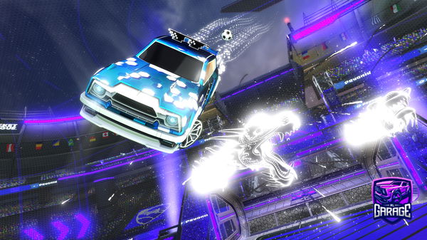 A Rocket League car design from Mattiatrade