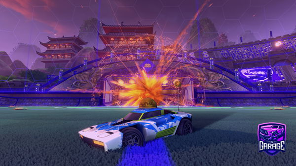 A Rocket League car design from Mariocenteno8