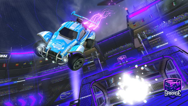 A Rocket League car design from ezlufc