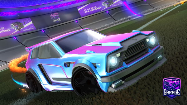 A Rocket League car design from Fennec_goalkepper