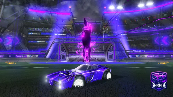 A Rocket League car design from TPGBottle