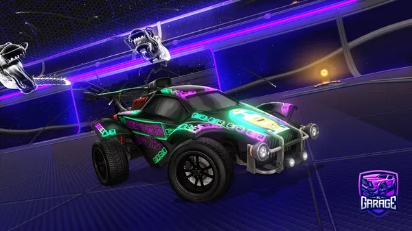 A Rocket League car design from AJskull51