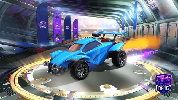 A Rocket League car design from ItsRuflls