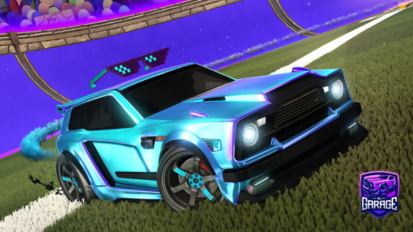 A Rocket League car design from TWOLights